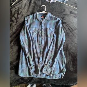 Quicksilver flannel SM